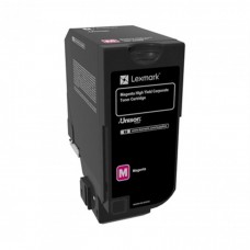 LEXMARK 74C2HME TONER CARTRIDGE MAGENTA