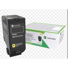 LEXMARK 74C2HYE TONER CARTRIDGE YELLOW