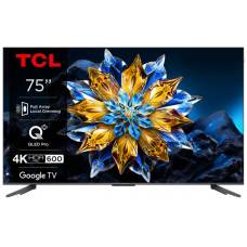 QLED TV 4K 75''(189 cm) TCL 75C61B PRO