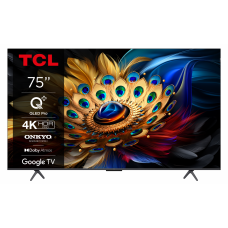 QLED TV 4K 75''(189 cm) TCL 75C655 PRO