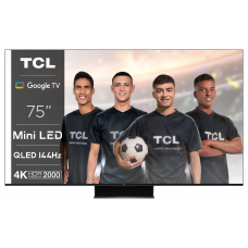 QLED TV 4K 75''(190cm) 144Hz TCL 75C845