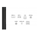 QLED TV 4K 85''(215 cm) TCL 85T8C