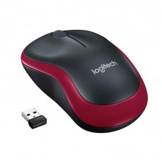 Mouse Logitech M185 WS 1000 DPI, rosu