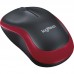 Mouse Logitech M185 WS 1000 DPI, rosu