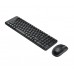 Kit wireless Logitech MK220, negru