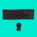 Kit Logitech MK270 Wireless, negru