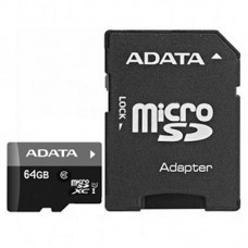 MICROSDXC 64GB CL10 ADATA W/A