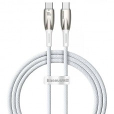 Cablu Retea Baseus Glimmer 100W, 1m, alb