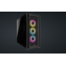 CR iCUE 5000D RGB AIRFLOW MID TOWER BK