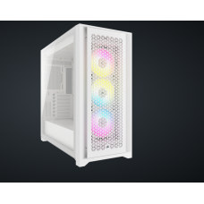 CR iCUE 5000D RGB AIRFLOW MID TOWER WH