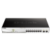 D-LINK SW 8P-GB POE+ 2SFP MNG POE