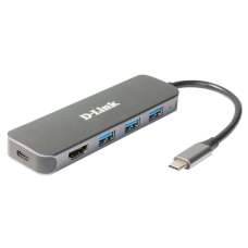 DLINK 5-IN-1 USB-C HUB DUB-2333