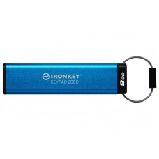 Kingston Ironkey Keypad 200C, 8GB, Blue