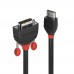 Lindy 3m HDMI to DVI-D Cable, Black Line