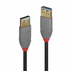 Cablu Lindy 1m USB 3.2 Gen1 Ext A/A, Ant