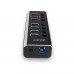 Hub Lindy 7 Port USB 3.0 3x QuickCharge