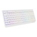 Tastatura WS Genesis Thor 230 TKL R alb