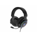 Casti cu fir Genesis Neon 764 negru