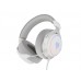 Casti cu fir Genesis Neon 764 alb
