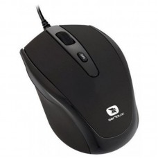 MOUSE SERIOUX PASTEL 3300 BLACK USB