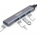 HUB extern Spacer USB 3.0, negru
