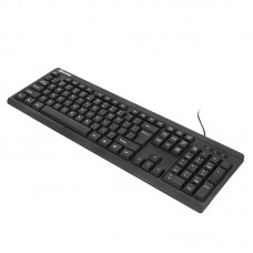 Tastatura cu fir Tellur US layout, negru