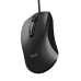 Mouse Trust cu fir optic, negru