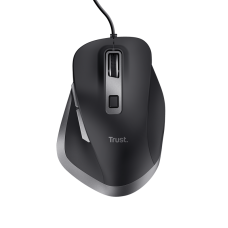 Mouse Trust Fyda cu fir 5000 DPI, negru