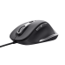 Mouse Trust Fyda cu fir 5000 DPI, negru