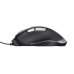 Mouse Trust Fyda cu fir 5000 DPI, negru