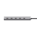 Hub Trust Halyx 5 x USB-C, gri