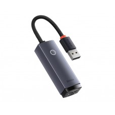 Adaptor Baseus Lite USB 2.0 la RJ45, gri
